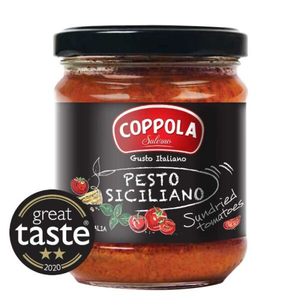 Coppola Pesto Sicilien aux Tomates Séchées (6x180g)