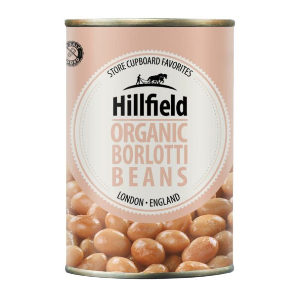 Hillfield Haricots Borlotti Bio (12x400g)